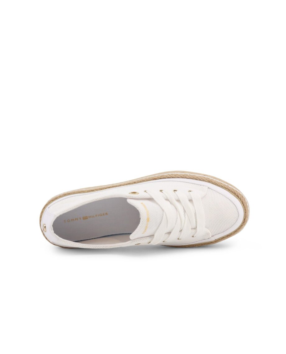 White Classic Style Sneakers